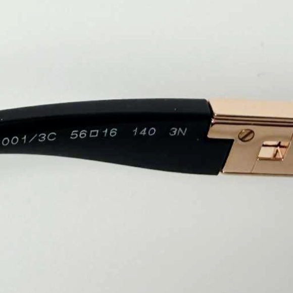 ✨ NEW Tiffany & Co. TF4196 T:True Cat-Eye Sunglasses - Black & Gold - Picture 6 of 8